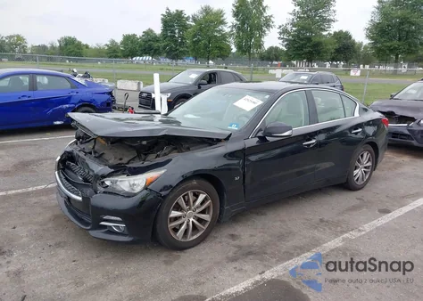 2014 Infiniti Q50 from USA, damaged, VIN JN1BV7AR9EM700330